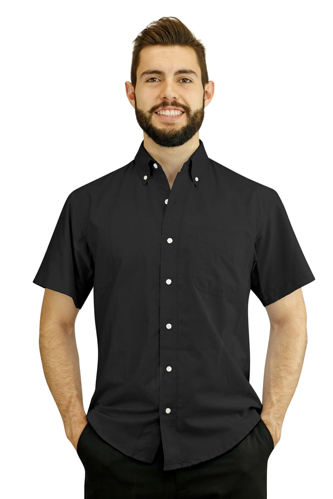 camisa de servicio negra